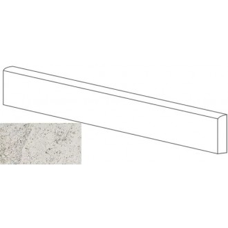 ML76001 BATTISCOPA MOLATO BIANCO 8x80