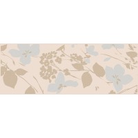 MLD/B67/15084 Плитка Вилланелла Цветы бежевый 15x40