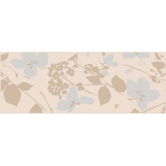 MLD/B67/15084 Плитка Вилланелла Цветы бежевый 15x40