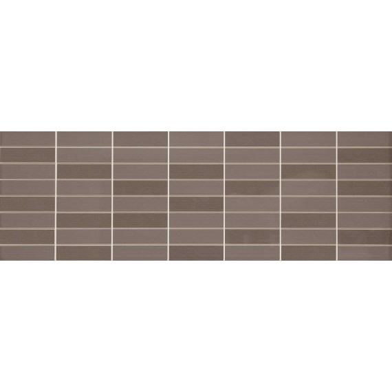 Керамическая плитка MLEZ Colourline Brown Mosaico 22x66.2