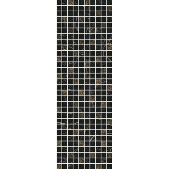 Керамогранит MM12111 Астория черный мозаичный 25x75