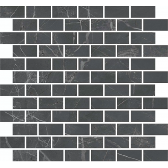 MM13106T Мозаика Декор Буонарроти серый темный мозаичный матовый 32x30x0,9