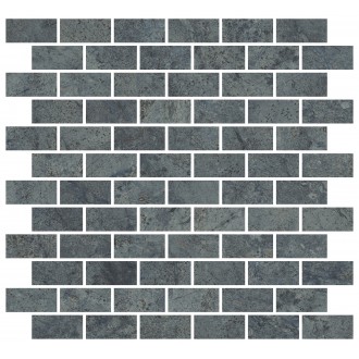 MM13122 Мозаика Декор Эвора мозаичный синий светлый глянцевый 32х30