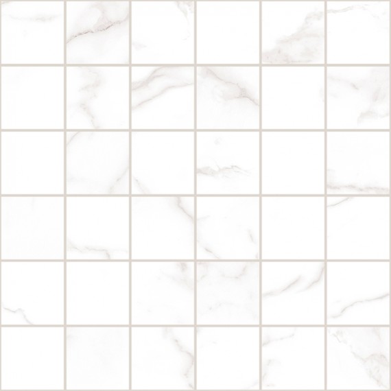 Мозаика MM13159 Мозаика Palazzo bianco сатин обрезной 30x30