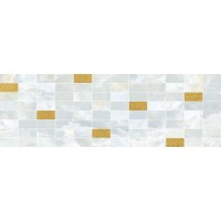 MM60156 Декор мозаичный Eden светло-голубой золото 20х60