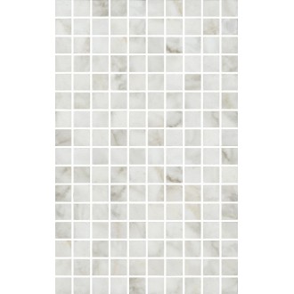 MM6432 Мозаика Кантата мозаичный белый глянцевый 25x40