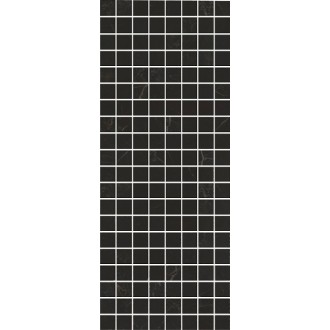 MM7204 Плитка Алькала черный мозаичный 50x20