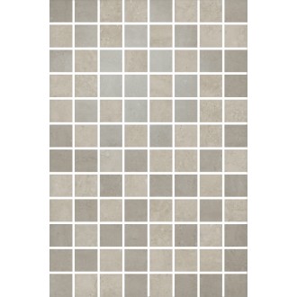 MM8346 Плитка Декор Туф мозаичный бежевый светлый глянцевый 20х30