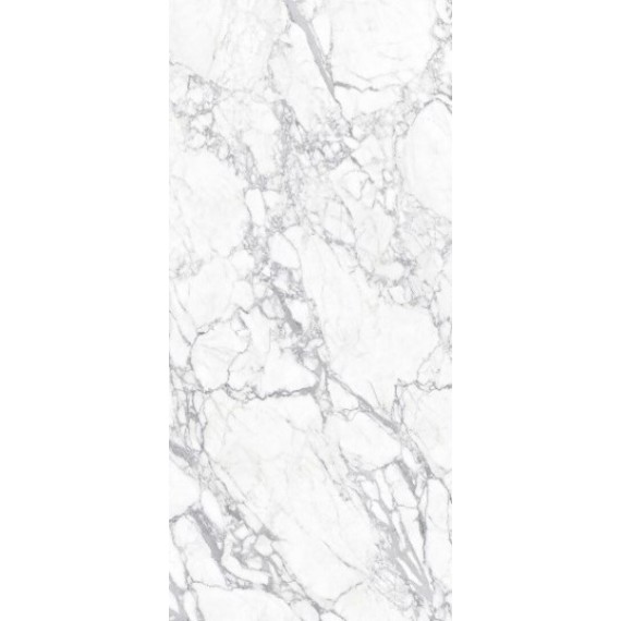 Керамогранит MN019AP261206 Staturio White Polished 6mm 120x260