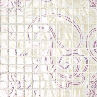 MO008 Мозаика Гламур белый 29,8x29,8