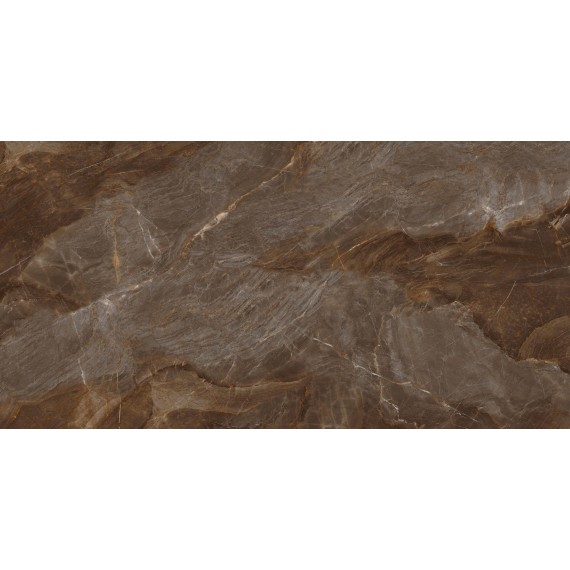 Керамогранит MOGXL4001 Marble Brown полированный 80x160x9