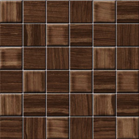 Мозаика MOSAICO BROWN MIX NAT/LAPP 5*5 30*30