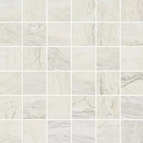 Мозаика MOSAICO GEMSTONE White RETT 31.6x31.6 чип 4,95х4,95