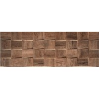 MOSAICO WOOD STYLE NUT (AZJ) 35X90
