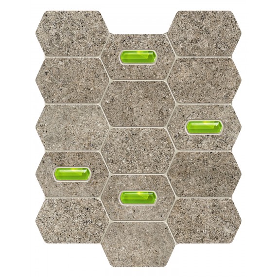 Мозаика MS-01-161-0298-0250-1-015 Lemon Stone grey 29,8x25