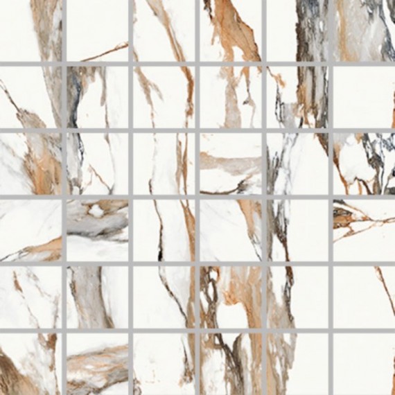 Мозаика MSCCAGO CALACATTA GOLD tess. 4,8x4,8 30x30
