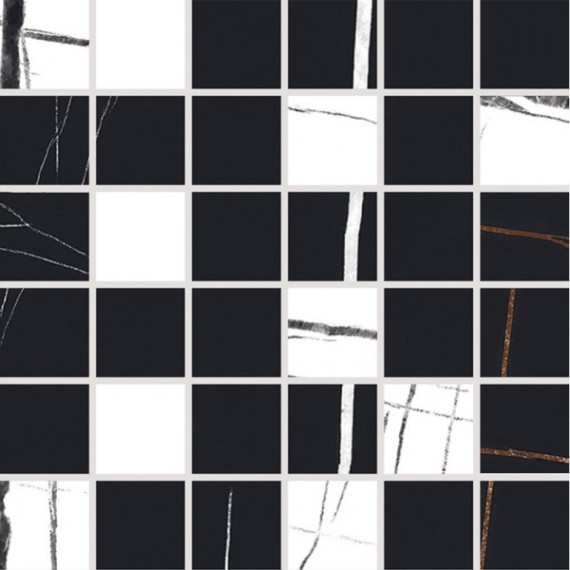 Мозаика MSCSNMIX SAHARA NOIR MIX tess. 4,8x4,8 30x30