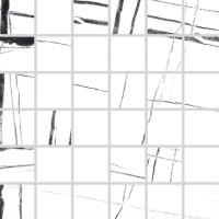 MSCSNWH SAHARA NOIR WHITE tess. 4,8x4,8 30x30