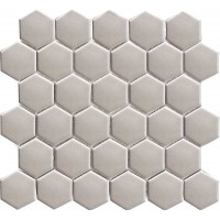 MT20116 Hexagon small Grey Glossy 26.5х27.8