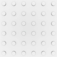 MT64 Ground Track White Stop Matt 30x30 