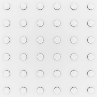 MT64 Ground Track White Stop Matt 30x30 
