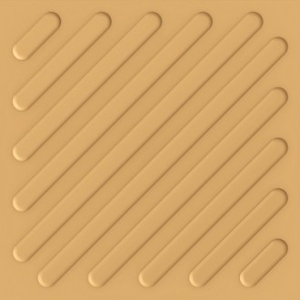 MT69 Ground Track Yellow Turn Matt 30x30 