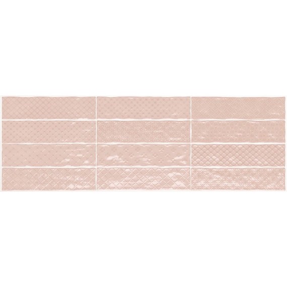 Керамическая плитка MUSIC ROSA DECOR 7,5x30