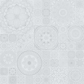 Mandala Bianco 60x60