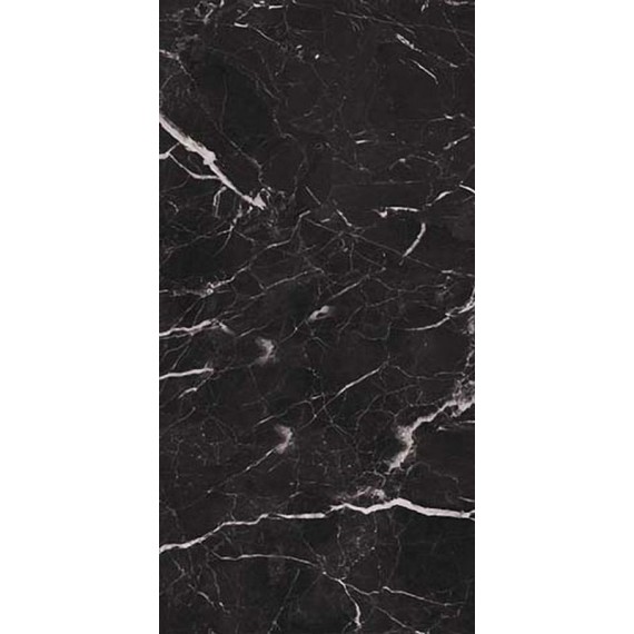 Керамогранит Marmoker Nero Creta Lucido 6.5mm 59x118