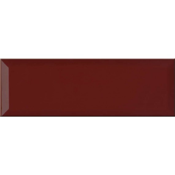 Керамическая плитка Marron Brillo Bisel 10x30
