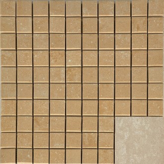 Marte Levigato Botticino Mosaico Su Rete 2.5x2.5 30x30