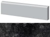 Marte Levigato Nero Acapulco Battiscopa 9x40