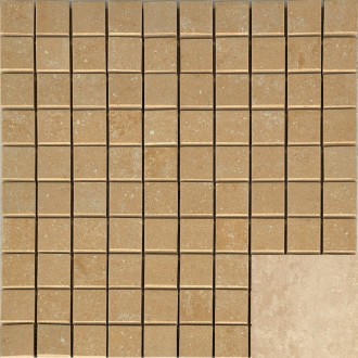 Marte Levigato Palissandro Mosaico Su Rete 2.5x2.5 30x30