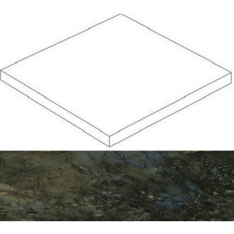 Marvel Brazil Green Scalino Ang. LP 37,5x37,5