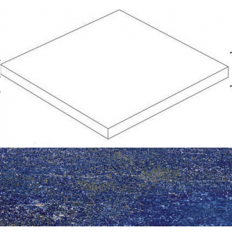 Marvel Ultramarine Scalino Ang. LP 37,5x37,5