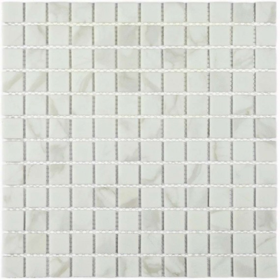 Мозаика Mia white matt 23*23*4 300*300