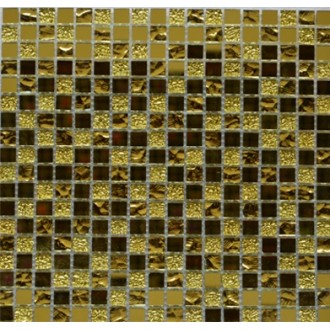 Mirror gold (стекло) 30*30