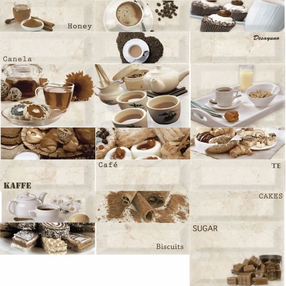 Керамическая плитка Mistral Delice Crema D-2 10x30