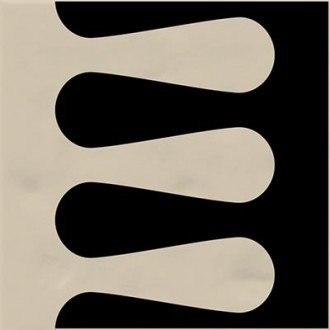 Mitra Beige Negro 20x20