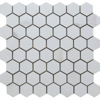 Mk.Syros White Hex. 17.5x20.2