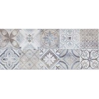 Moris grey patchwork 25x60