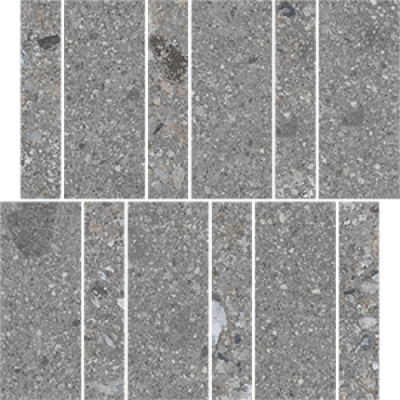 Керамическая плитка Mosaico Amasia AB|C Gris R10 30x30