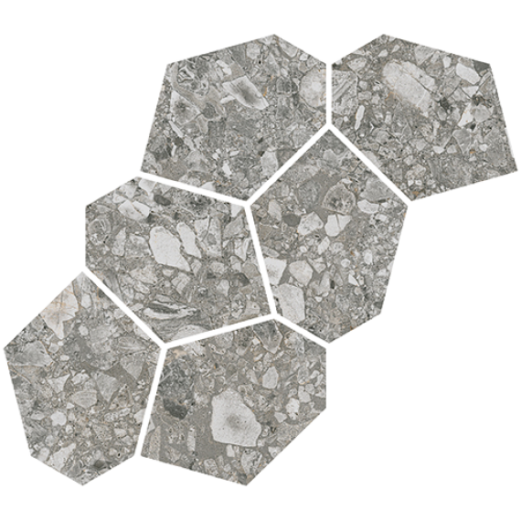 Керамическая плитка Mosaico Aymaras Cemento 24.2x39.5