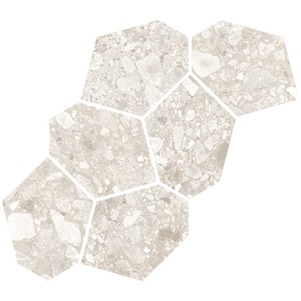 Mosaico Aymaras Marfil 24.2x39.5