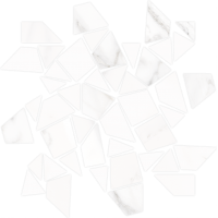 Mosaico Necci Blanco 30x30