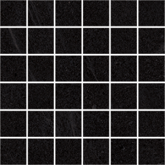 Mosaico Seine Basalto 30x30
