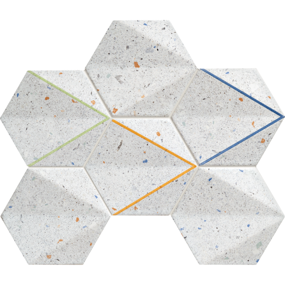 Мозаика Ms-Dots grey 29.8x22.1