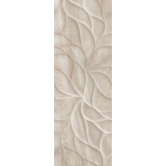 N60004 Плитка Crysta Crema Struttura Brillo 24.2x70