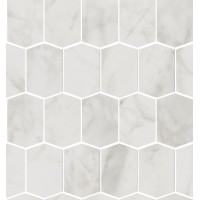 NA98 Velvet Mosaico Hexagon White ret. 31х35