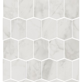 NA98 Velvet Mosaico Hexagon White ret. 31х35